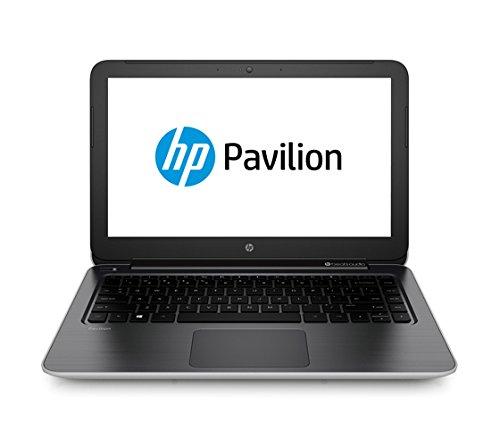 HP Pavilion 13-B102TU 13.3-inch Laptop (Silver) with Laptop Bag